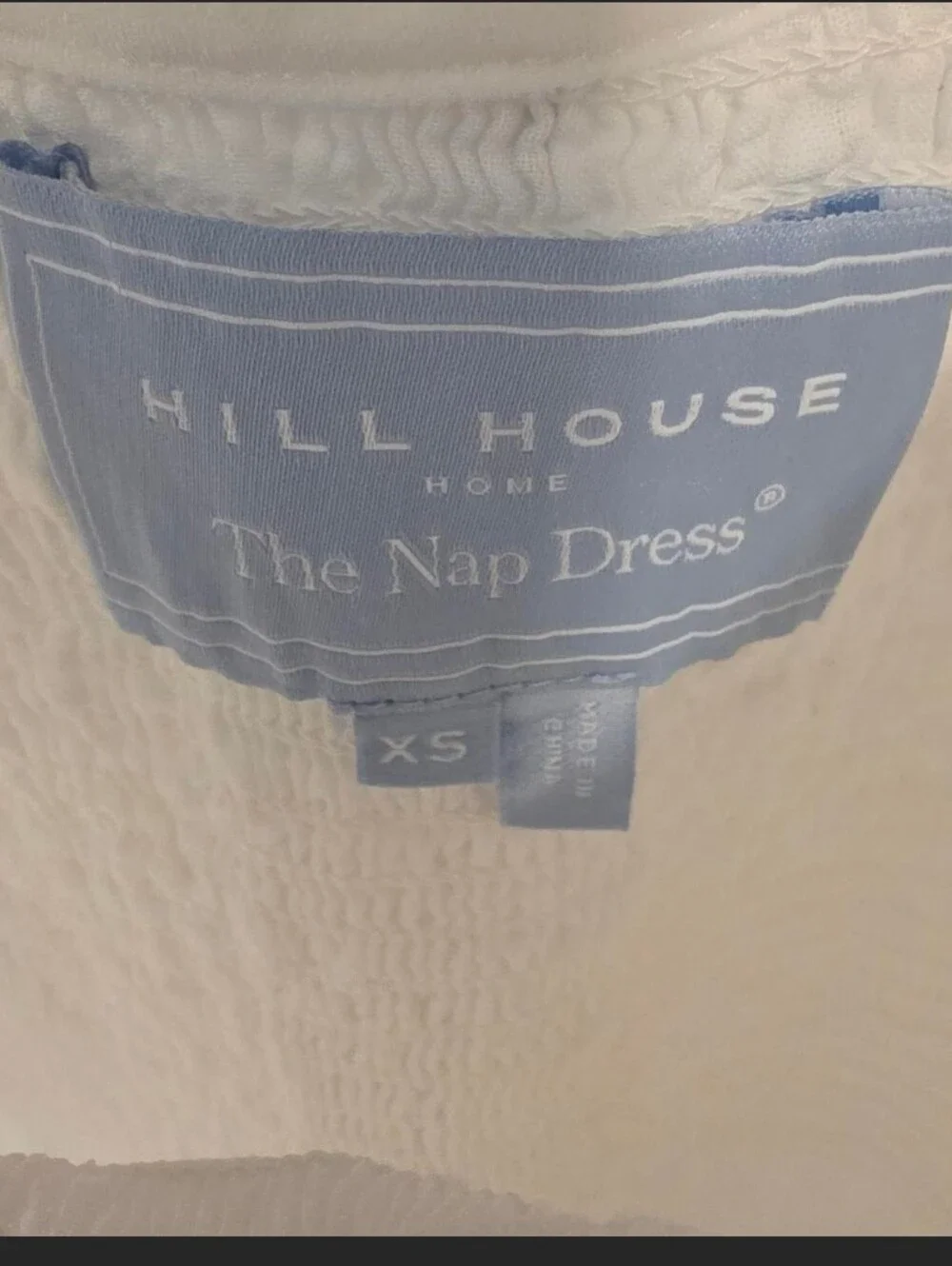 Hill House Madeline Nap Dress — White Broaderie Viole Puff-Sleeve Maxi